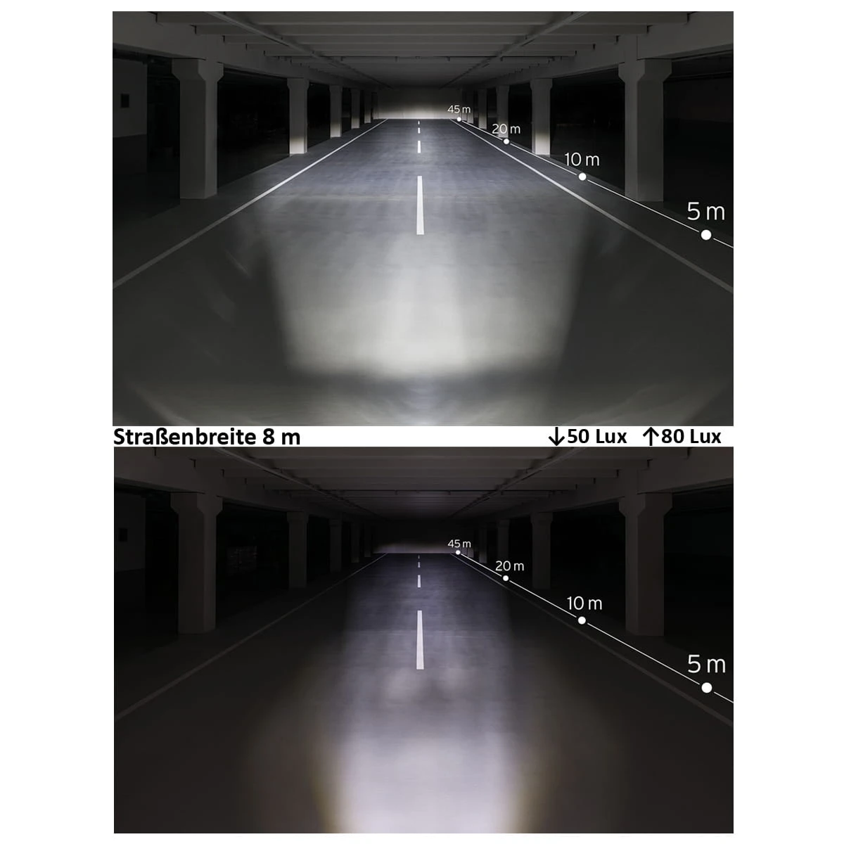 Busch-mueller Lumotec IQ-XS 70 Lux - Zwart 5 Busch-mueller Lumotec IQ-XS 70 Lux - Zwart - Afbeelding 3