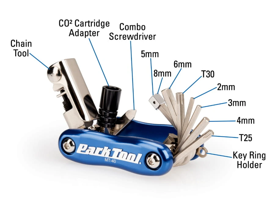 Park Tool MT-40 Multigereedschap 5 Park Tool MT-40 Multigereedschap - Afbeelding 3