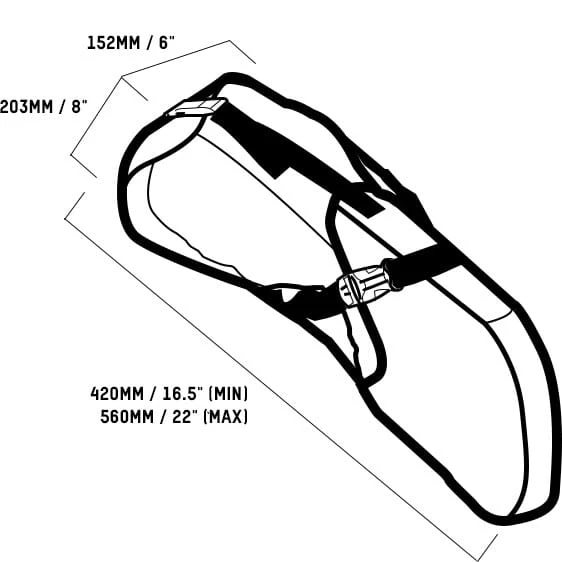 Blackburn Outpost Zadeltas Met Drybag 5 Blackburn Outpost Zadeltas Met Drybag - Afbeelding 3